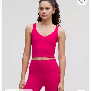 lululemon athletica Pink Tank Top